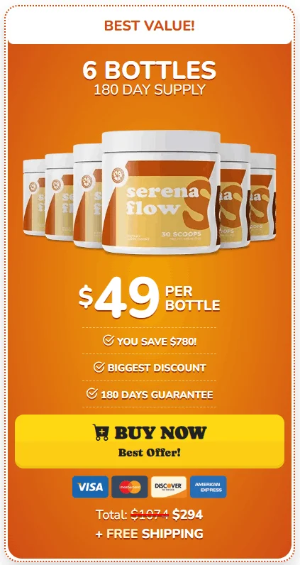 Buy SerenaFlow 6 Bottles